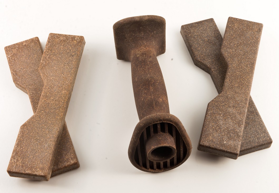 Molded plastic product sample 12