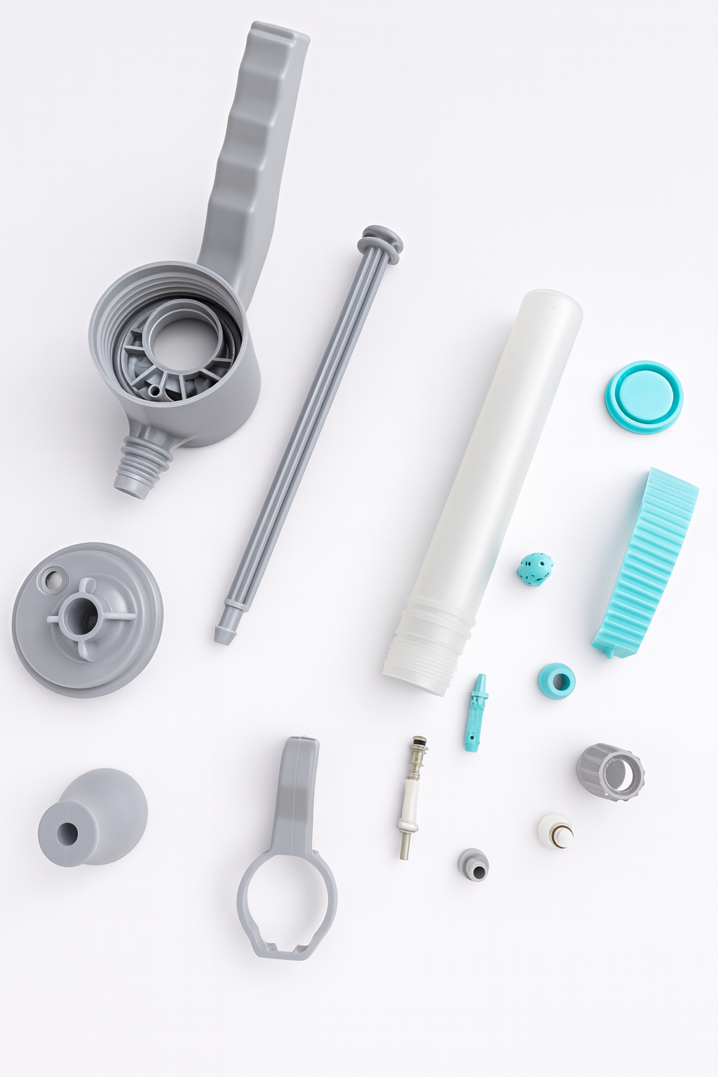 Range of engineered plastic components