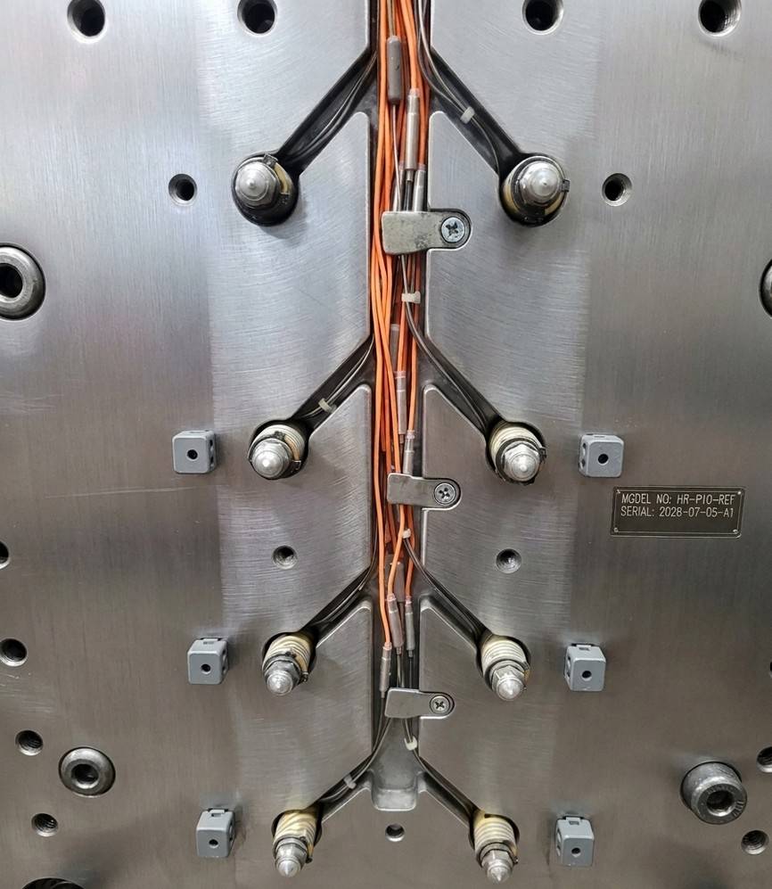 In-house hot runner system on mold plate